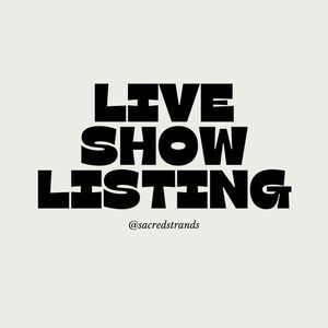 LIVE SHOW BRACELET LISTING